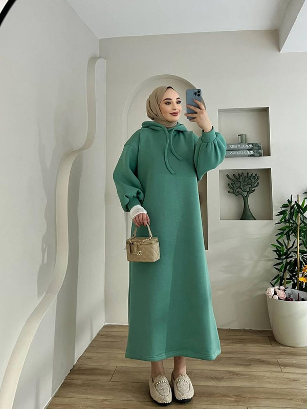 فستان ناعم دافي