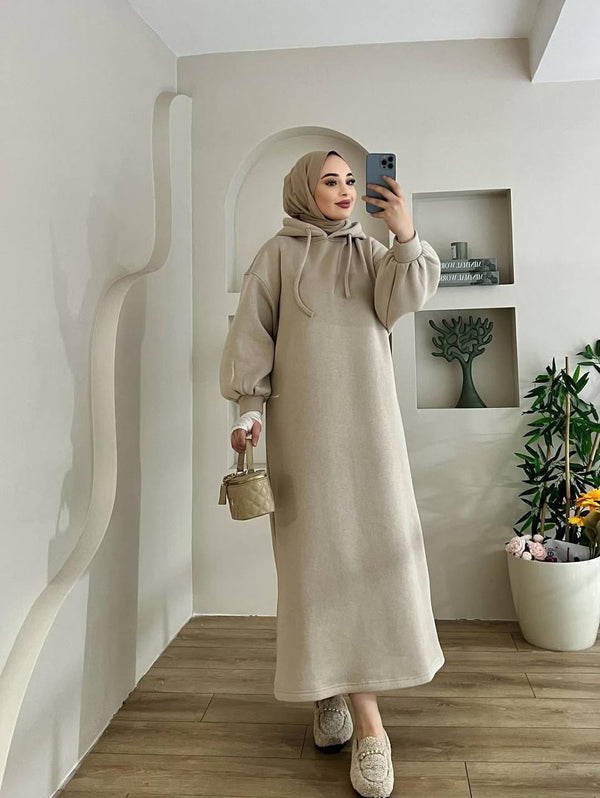 فستان ناعم دافي