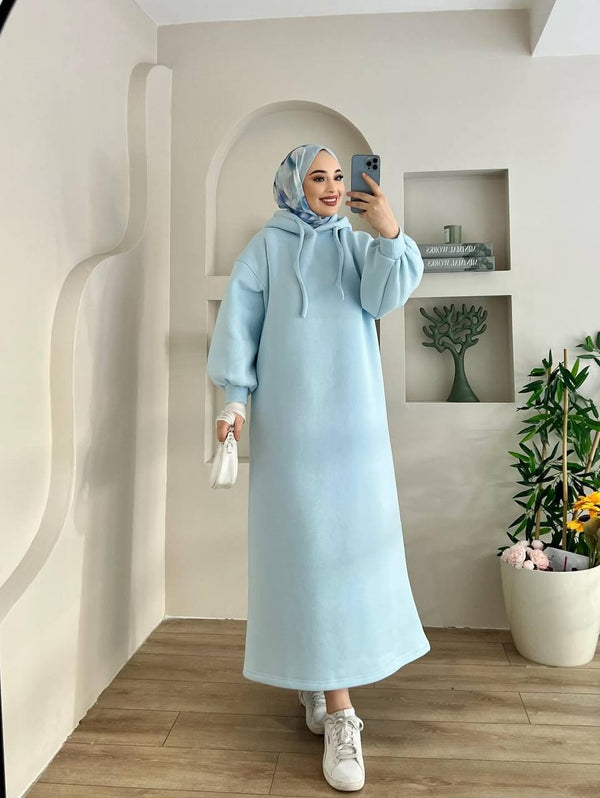 فستان ناعم دافي