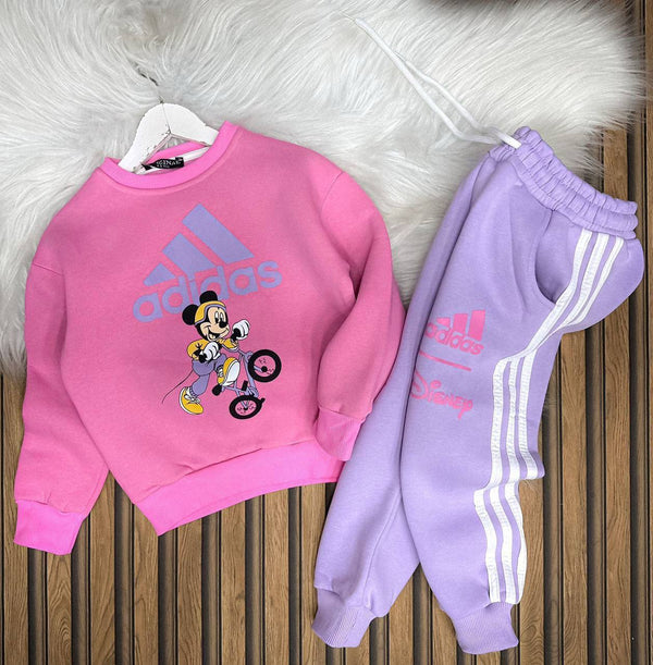 اديداس ميكي زهري وليلكي 3-10 سنوات